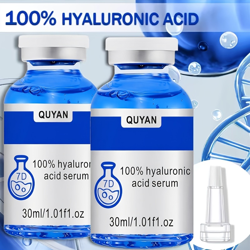 Image of Small Molecule Concentrated Hyaluronic Acid Serum, Moisturizes , Making The Skin Smoother And , Reducing The Of Wrinkles For A More , Y-smooth