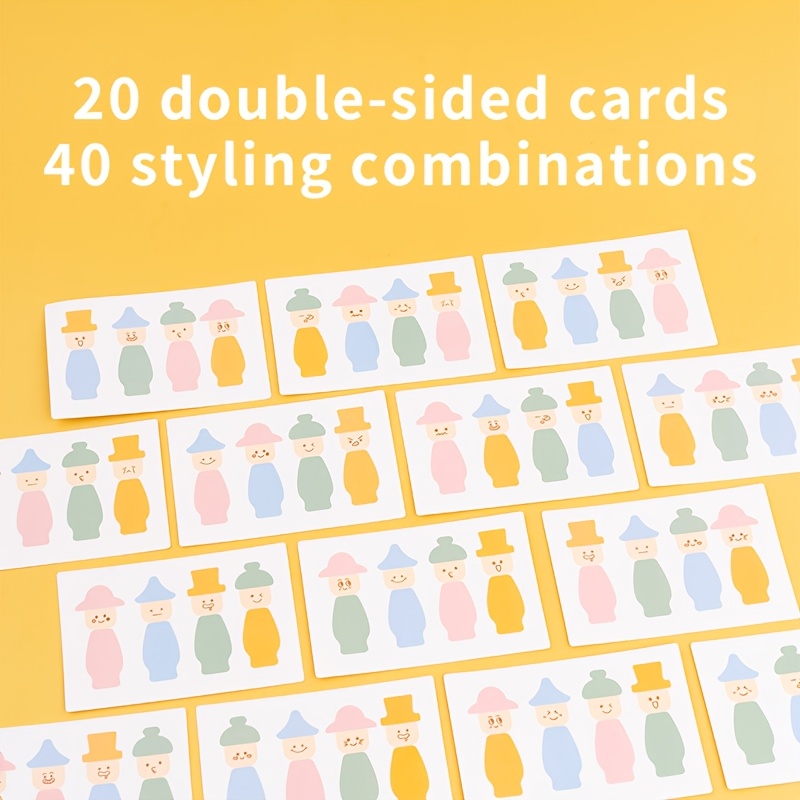 Mini Stacking Game for Color and Expression Matching