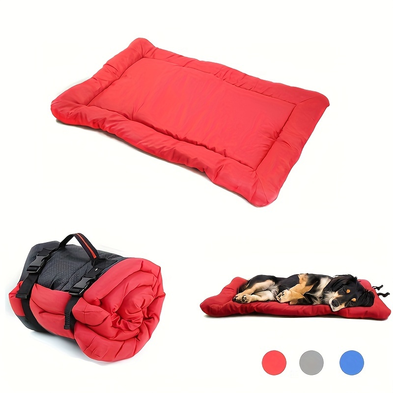 

Portable Waterproof Dog Bed Mat, Foldable Non-slip Dog Camping Bed Travel Cushion Mat Suitable For Small Medium Dogs