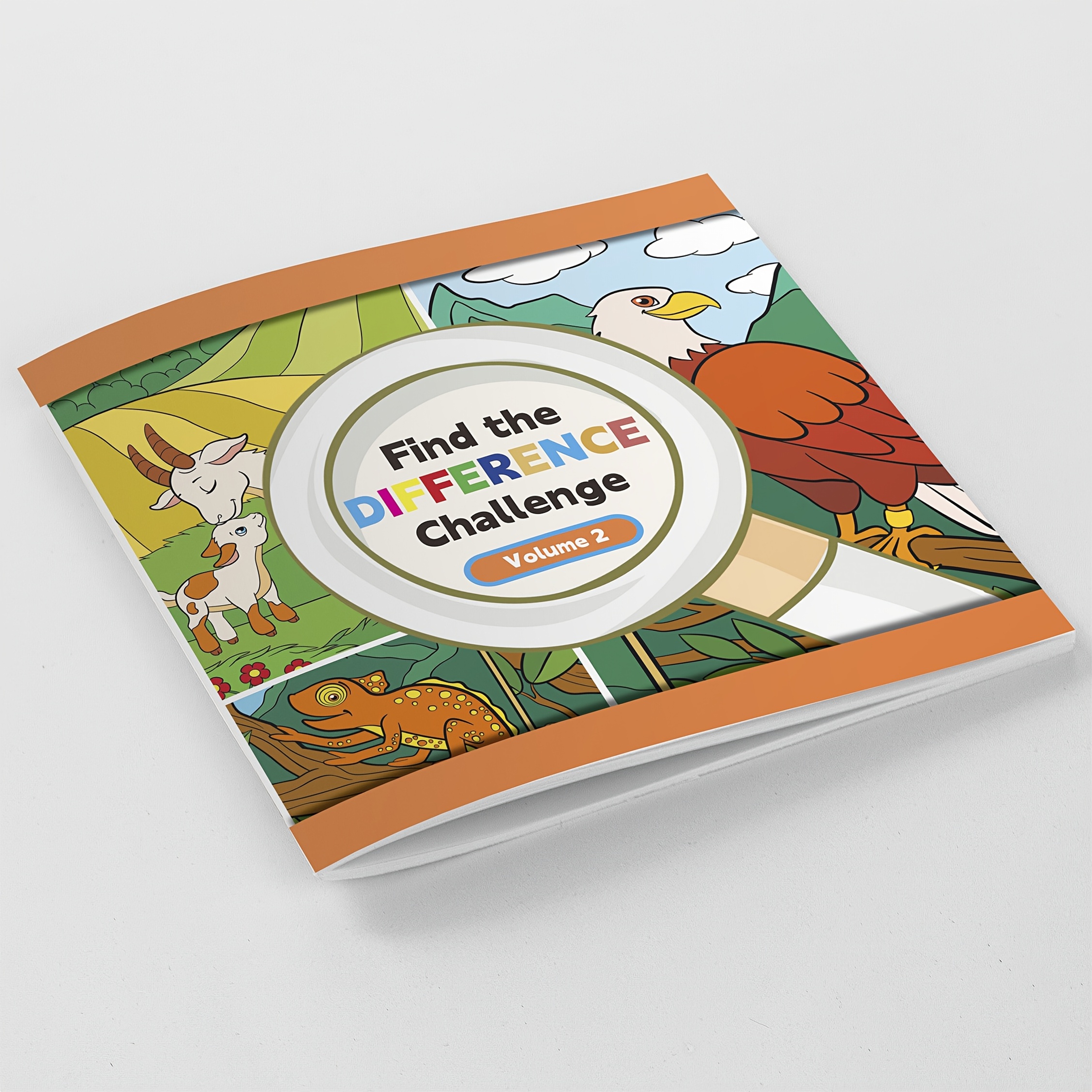 1pc of Find The Differences: Improve Your Observation Abilities And IQ with This Top Wisdom
