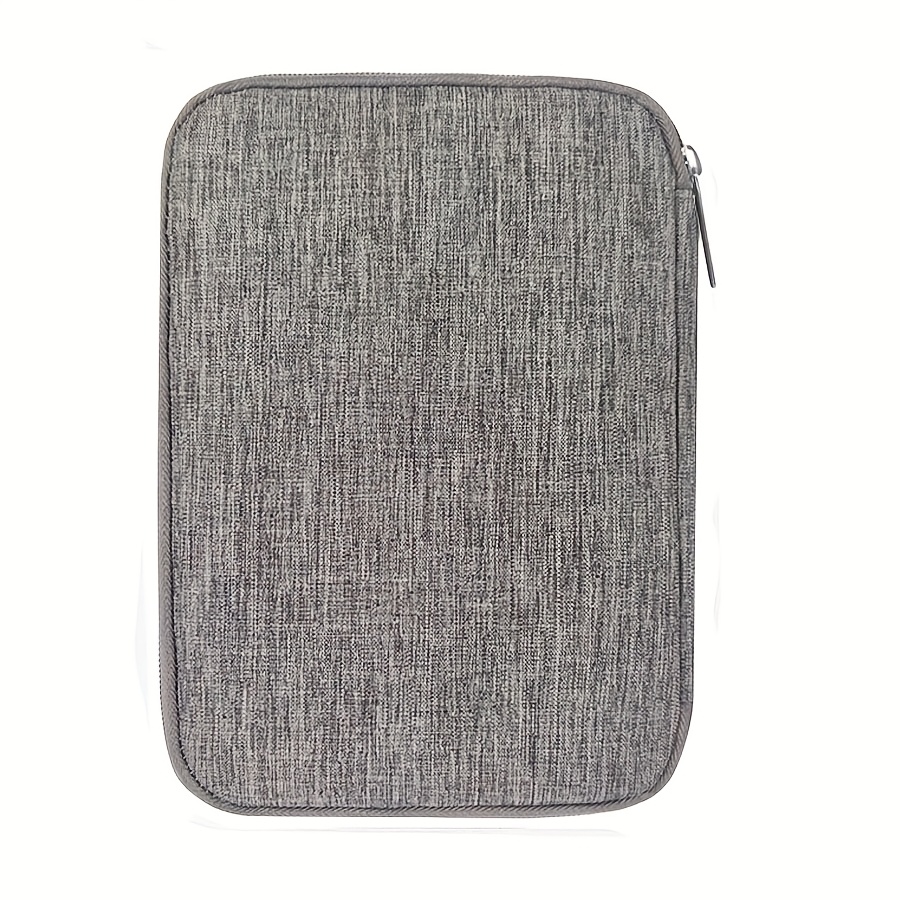 TEMU Travel Digital Data Cable Storage Bag 8 Elastic Loops Can Store Data Cables Earphone Cables Usb Drives Flash Memory Cards Electronic