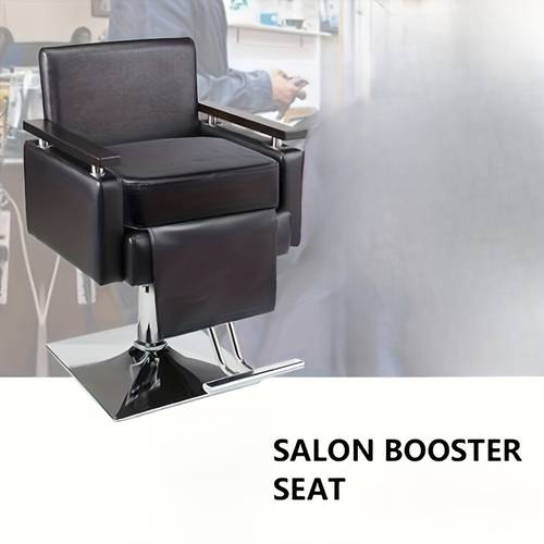 salon booster seat adjustable height comfortable upholstered chair for haircuts salon equipment adjustable height chair