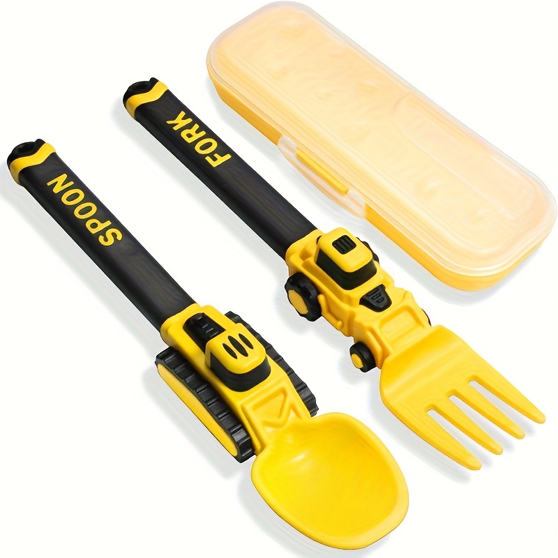 

[popular ] -themed Portable Cutlery Set - Lightweight Combo For Snacks, Noodles & Fruits - Home & Travel