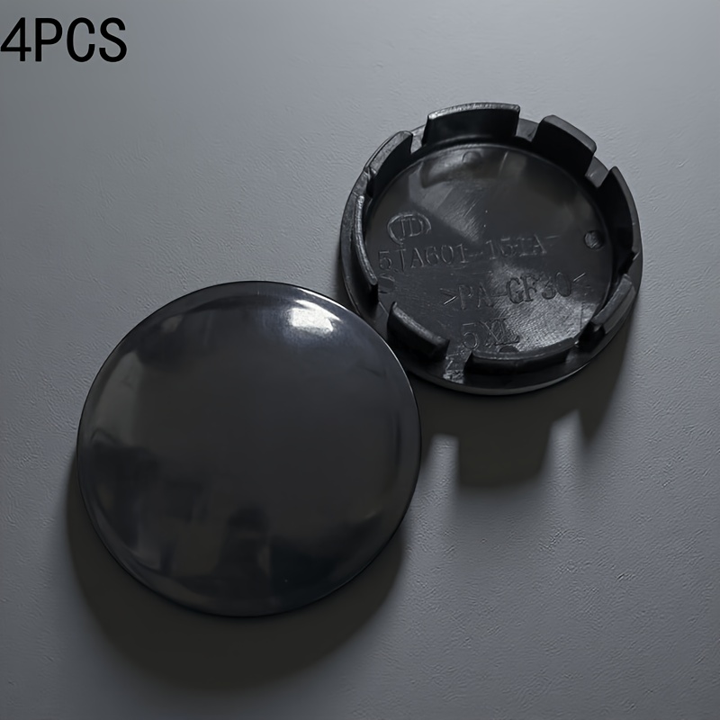TEMU 4pcs|abs Wheel Center Caps|modified Car Applicable|universal Models 56mm, Blank Area Engraved With 26 Letter Badges, Wheel Modification