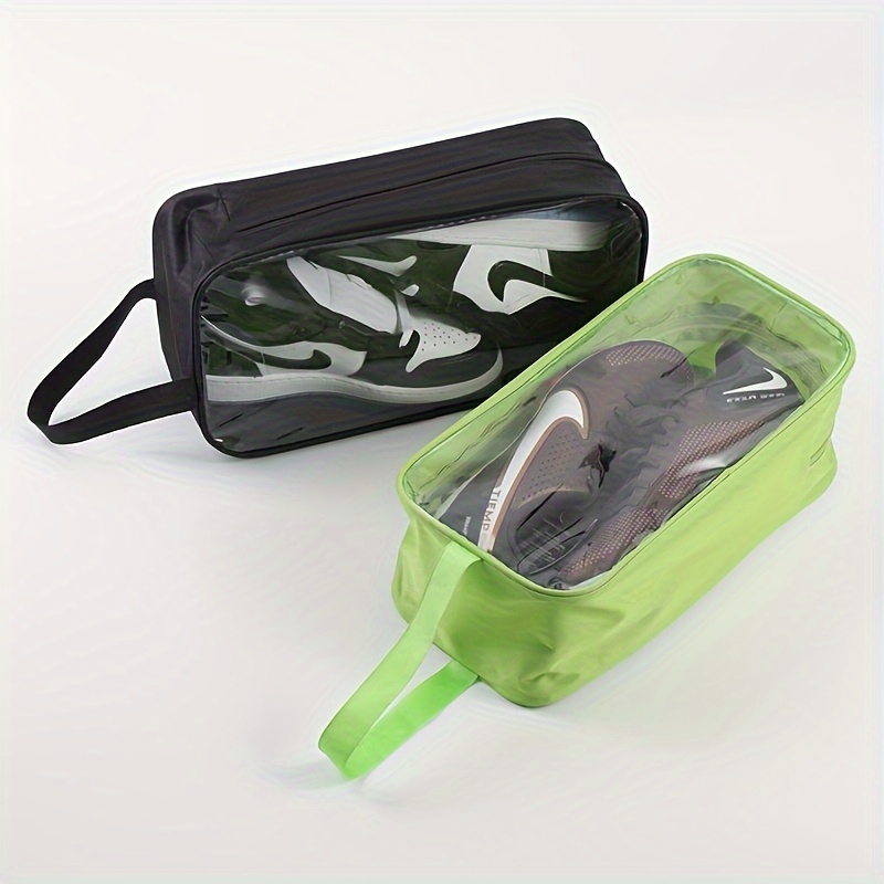 

Portable Shoe Storage Bag - Dustproof Organizer, Plastic For Closet &