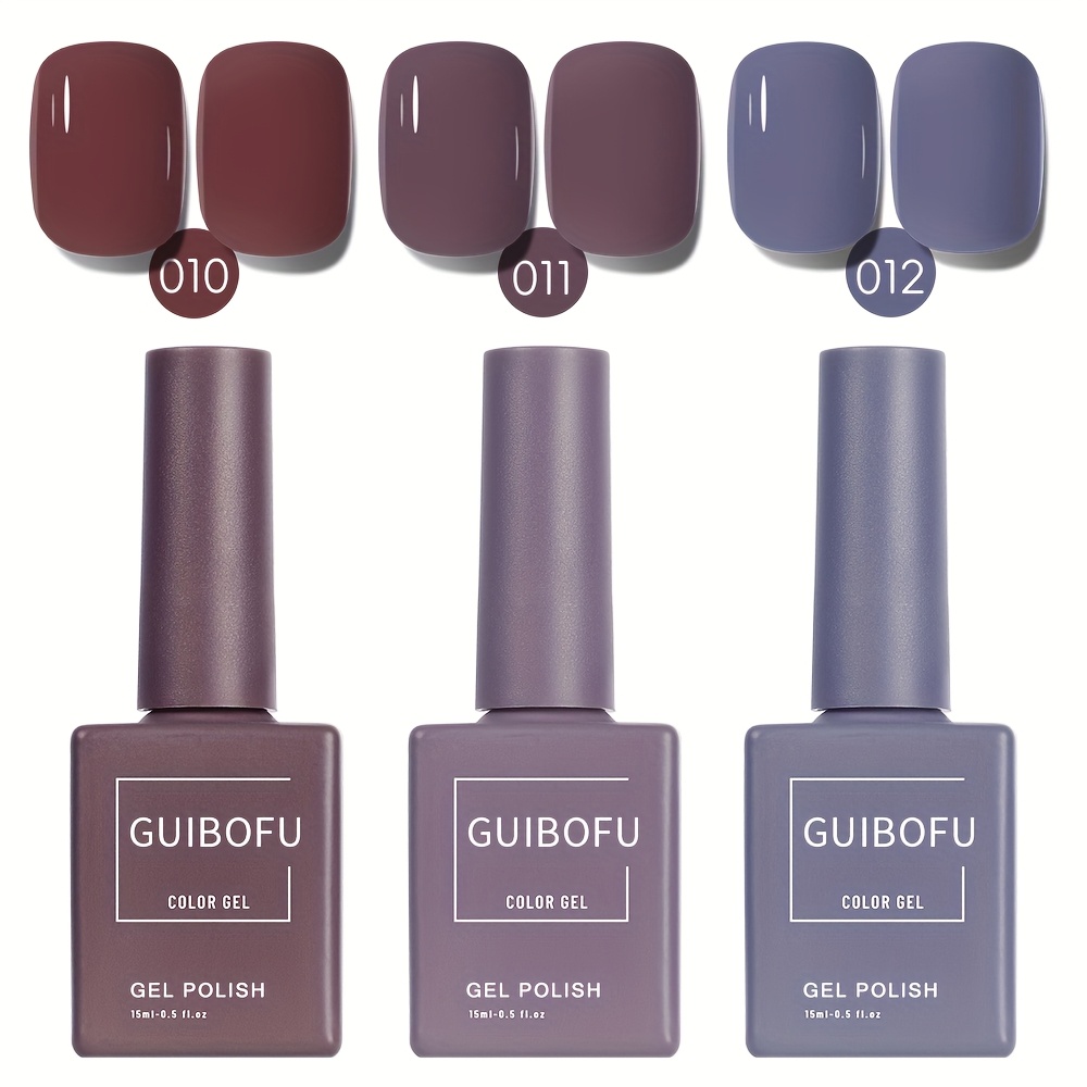 gel set 3pcs 15ml gel nail polish set 120 - Temu Poland