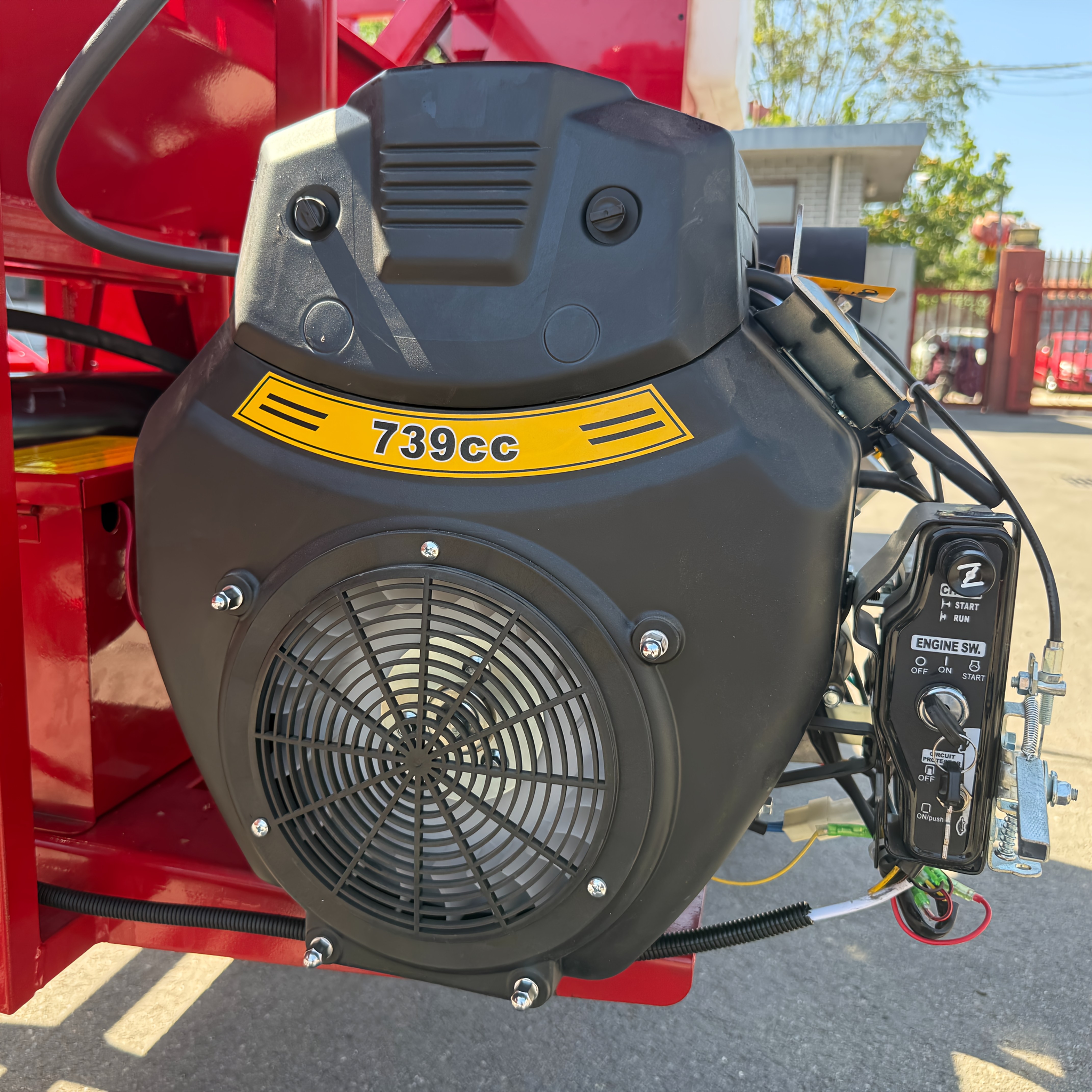  22t firewood processor with 739cc rato engine 15 7inin 20in chainsaw wedge log lifter full hydraulic control for small business red ca shipping Product details 3