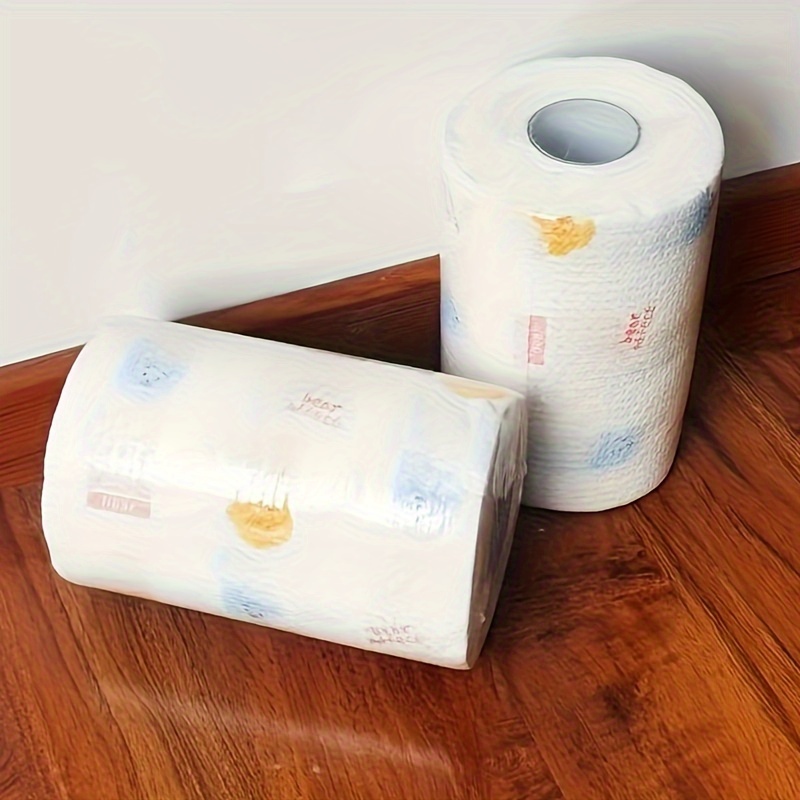 200   absorbent paper towels multi ply disposable kitchen tissues strong fat removing wipes lazy wipe alternative essential for kitchen and party use details 1