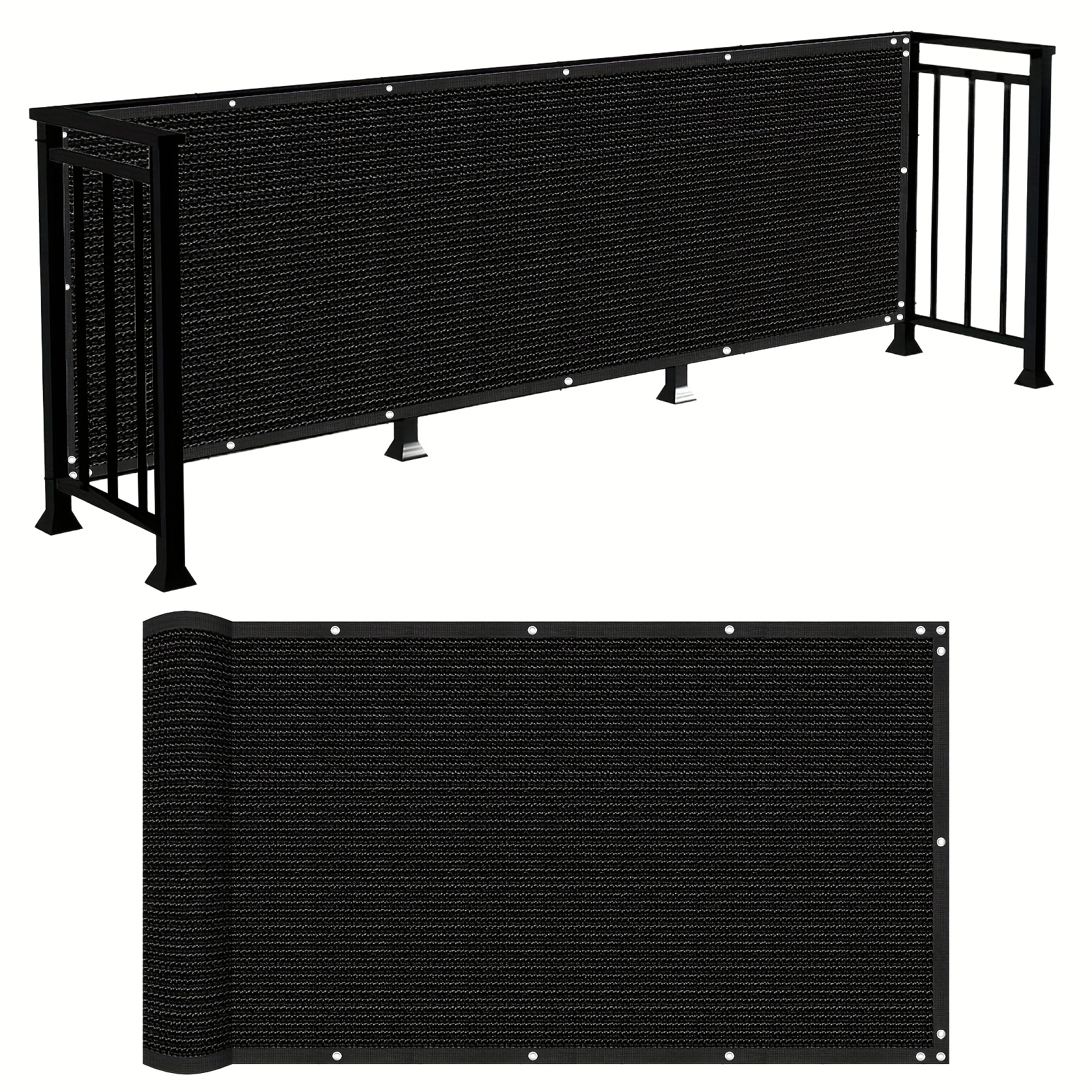 E-shop VANDHAM HDPE Balkon Sichtschutz Abdeckung - UV-beständige, wetterfeste, robuste Barriere, geeignet für Apartment
