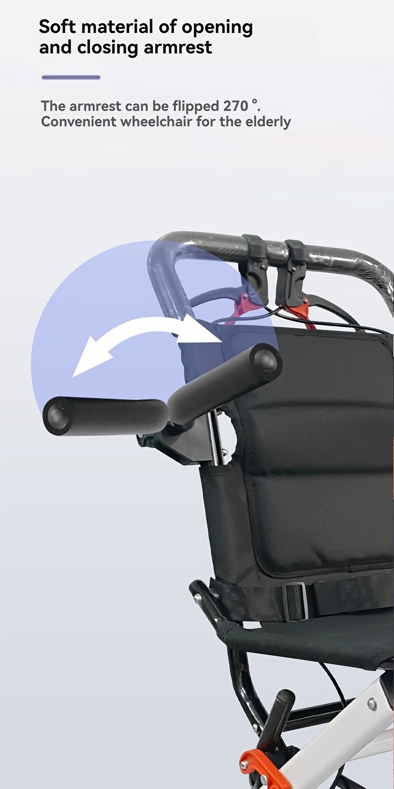 Ultra Lightweight And Durable Carbon Steel Classic Driving Assistance, with Comfortable Seats And Storage Shelves, Easy to Fold Design, Convenient to Carry And Can Be Used On Airplanes