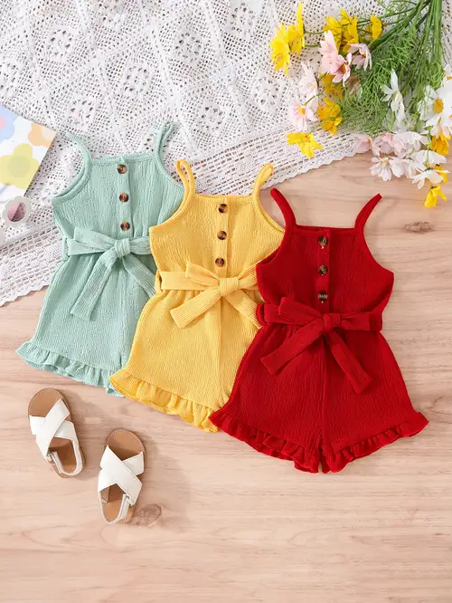 cute romper dresses Mustard Seed San Antonio English Blue Ruffle - Size L Celebrate warm weather in this floral wrap tiered ruffle romper Cute & Sexy Summer Rompers