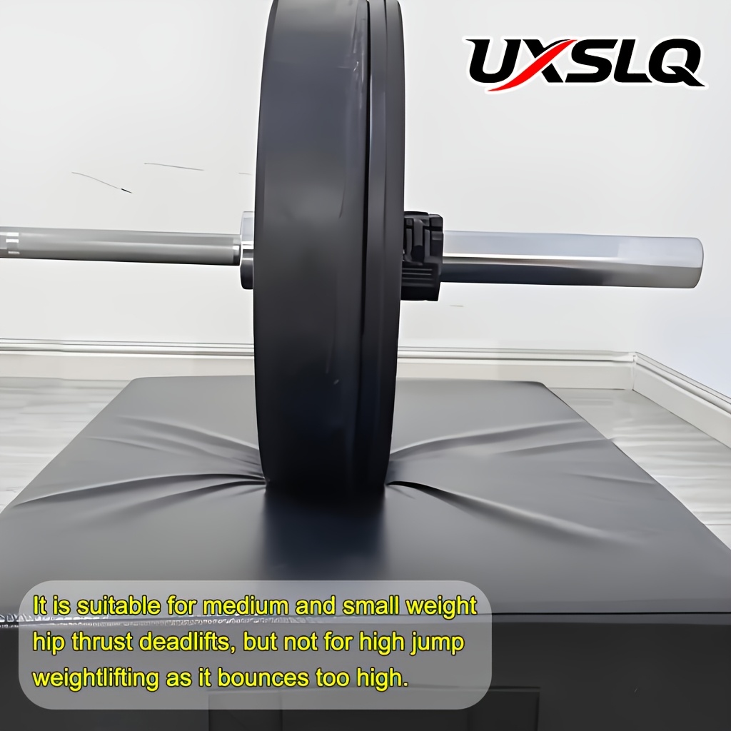 uxslq】スポーツ用品保護パッド 2個セット バーベル衝撃パッド 厚みの
