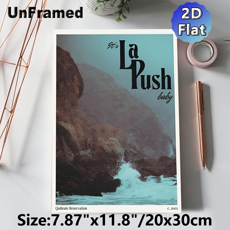 TEMU 2d Flat, 1pc 1pcs Poster Suitable For Modern Minimalist Decor, Print Suitable For / Use, Suitable For Bedroom & Wall, Suitable For Summer/autumn