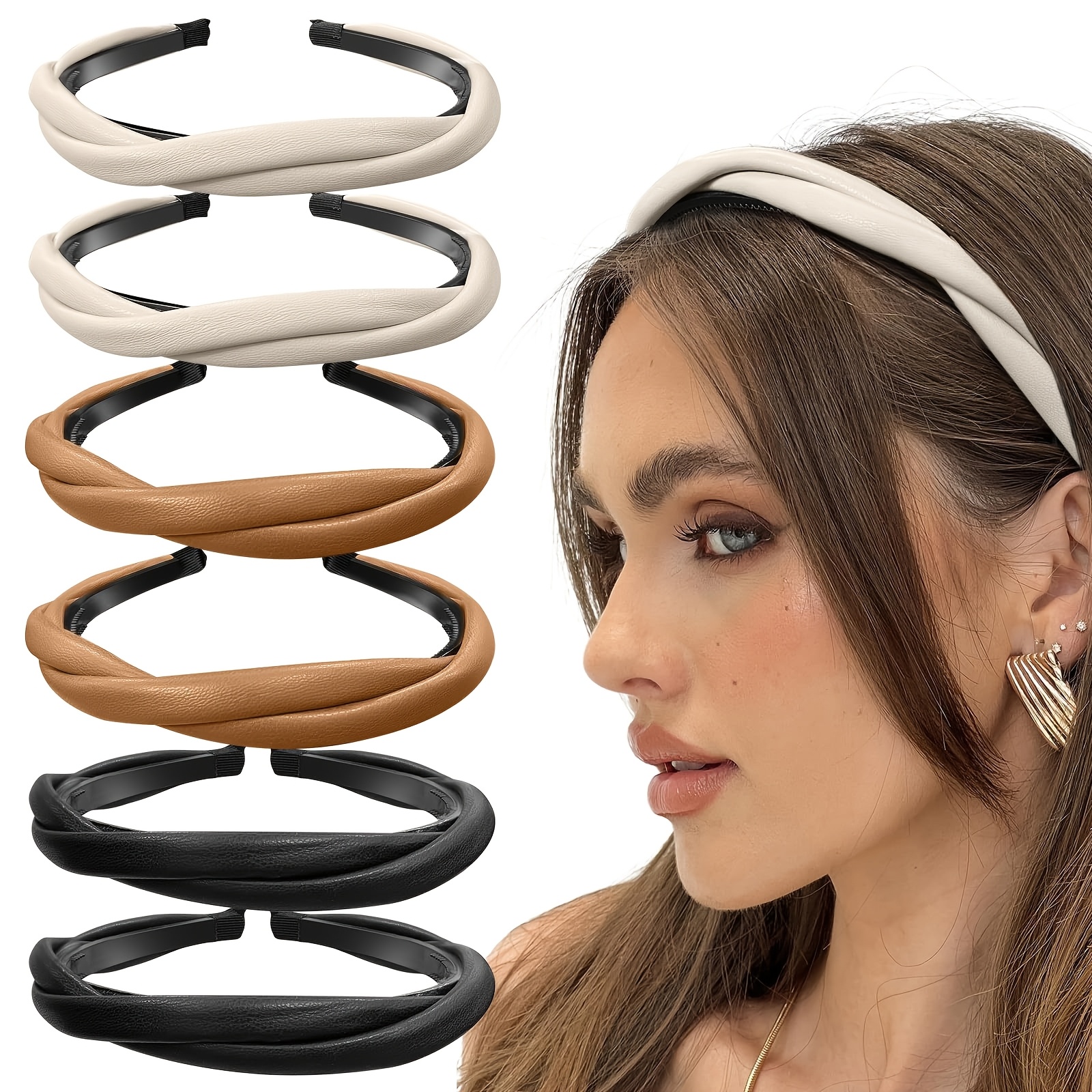 

1pc Pu Twist Accessories For And Use