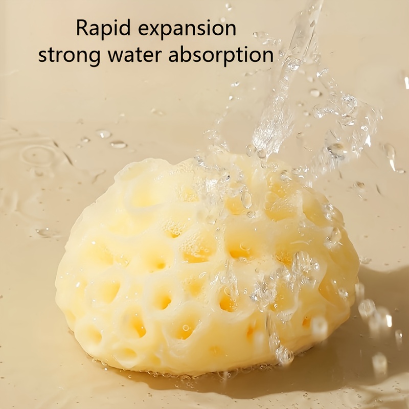 Small Skin-Friendly Bath Sponge for Gentle Cleansing