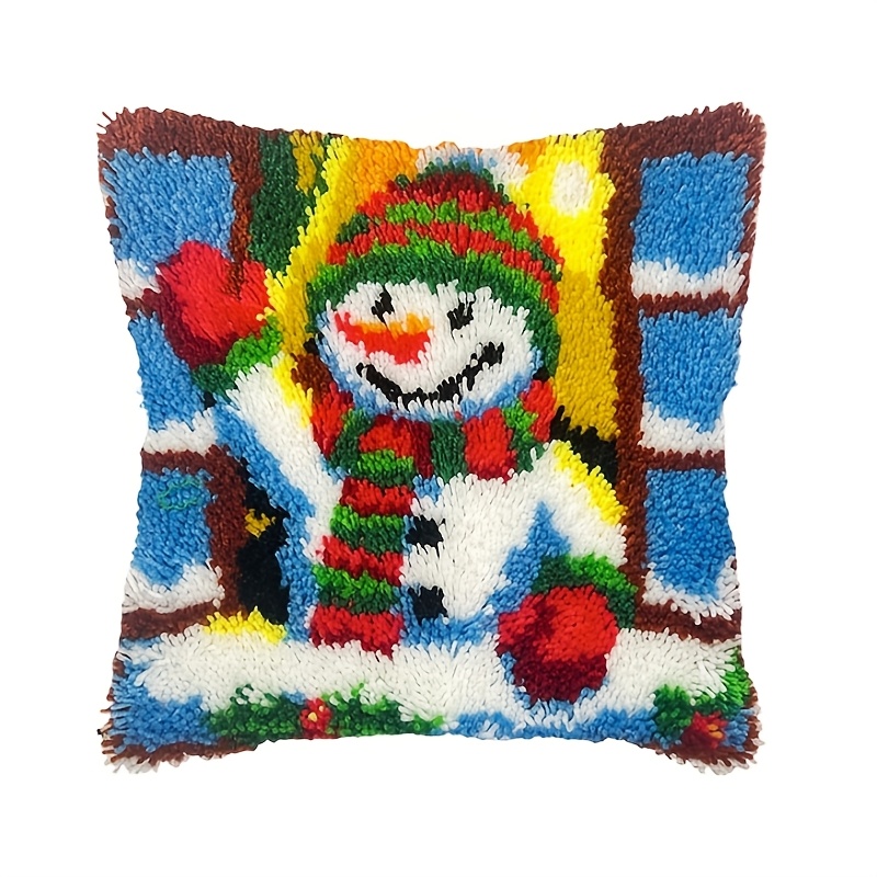 Snowman Pattern Lock Hook Kit for Home Sofa Decoration