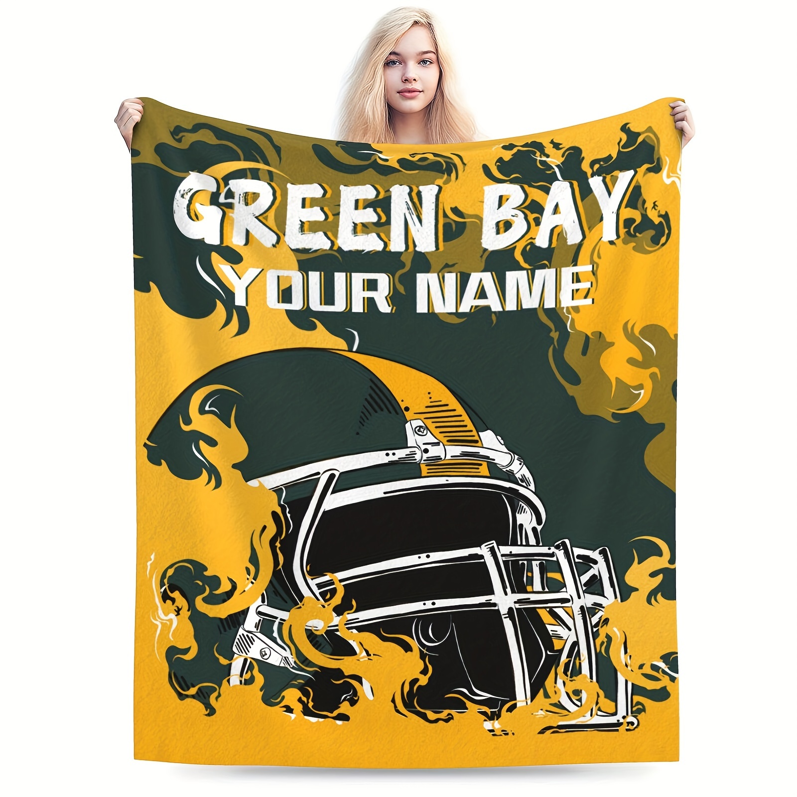 

Customizable Bay Fleece Blanket - Personalize , For , For & Bed Decor