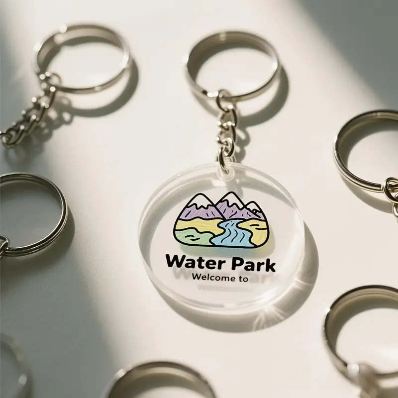 personalized transparent acrylic keychains customizable - Temu New Zealand