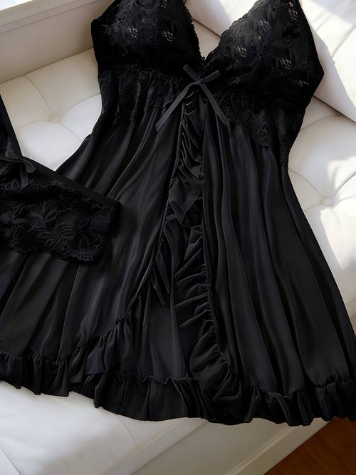 2026 womens latest camisole dress soft sleepwear set