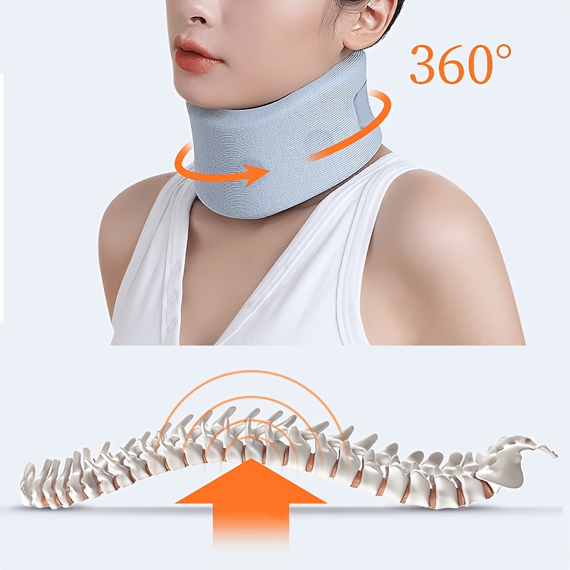 TEMU 목 보호 편안함, 가정 사무실 경추 지지, 여행 차량 비행기 목 베개 사용에 적합한 목 보호대 남녀 공용