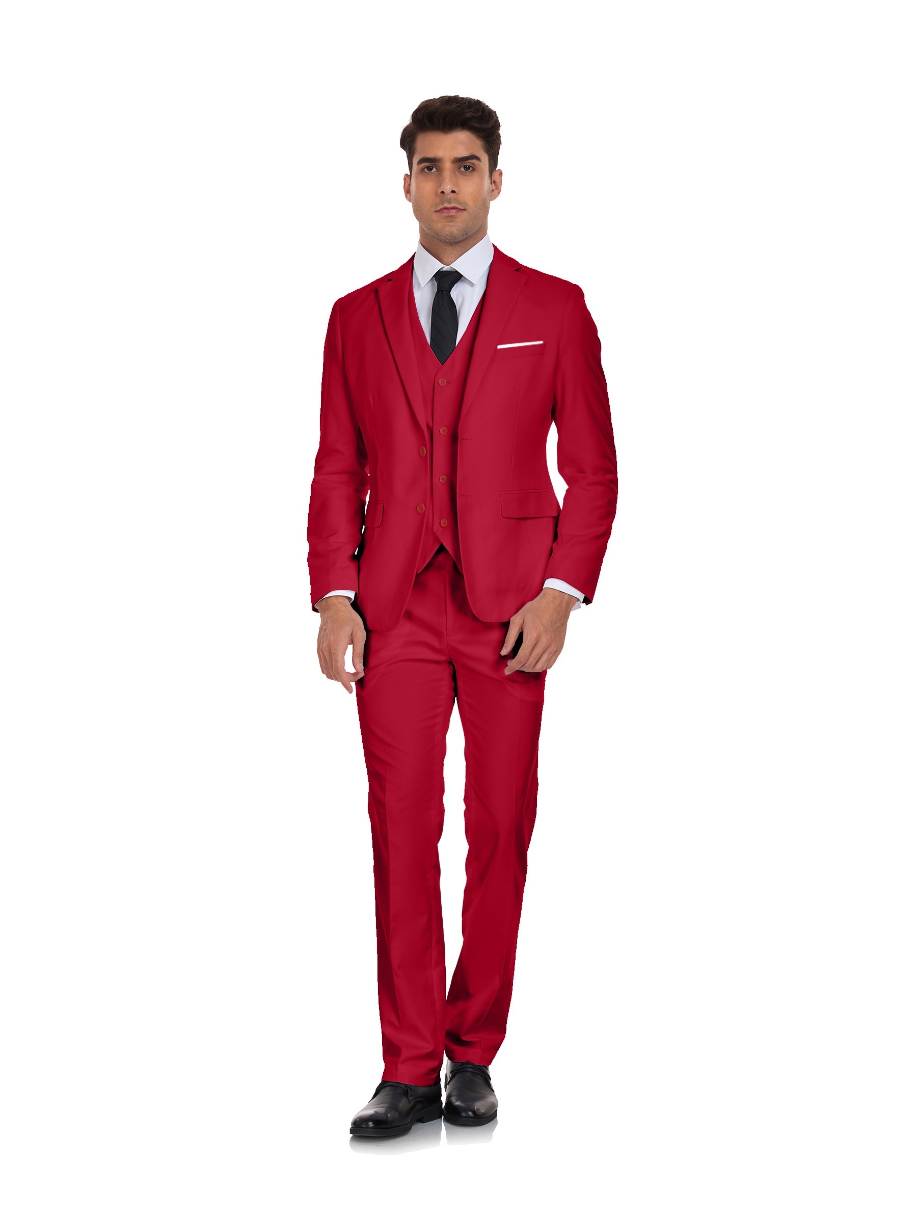 mens piece suit fit tuxedo pants wedding prom Temu