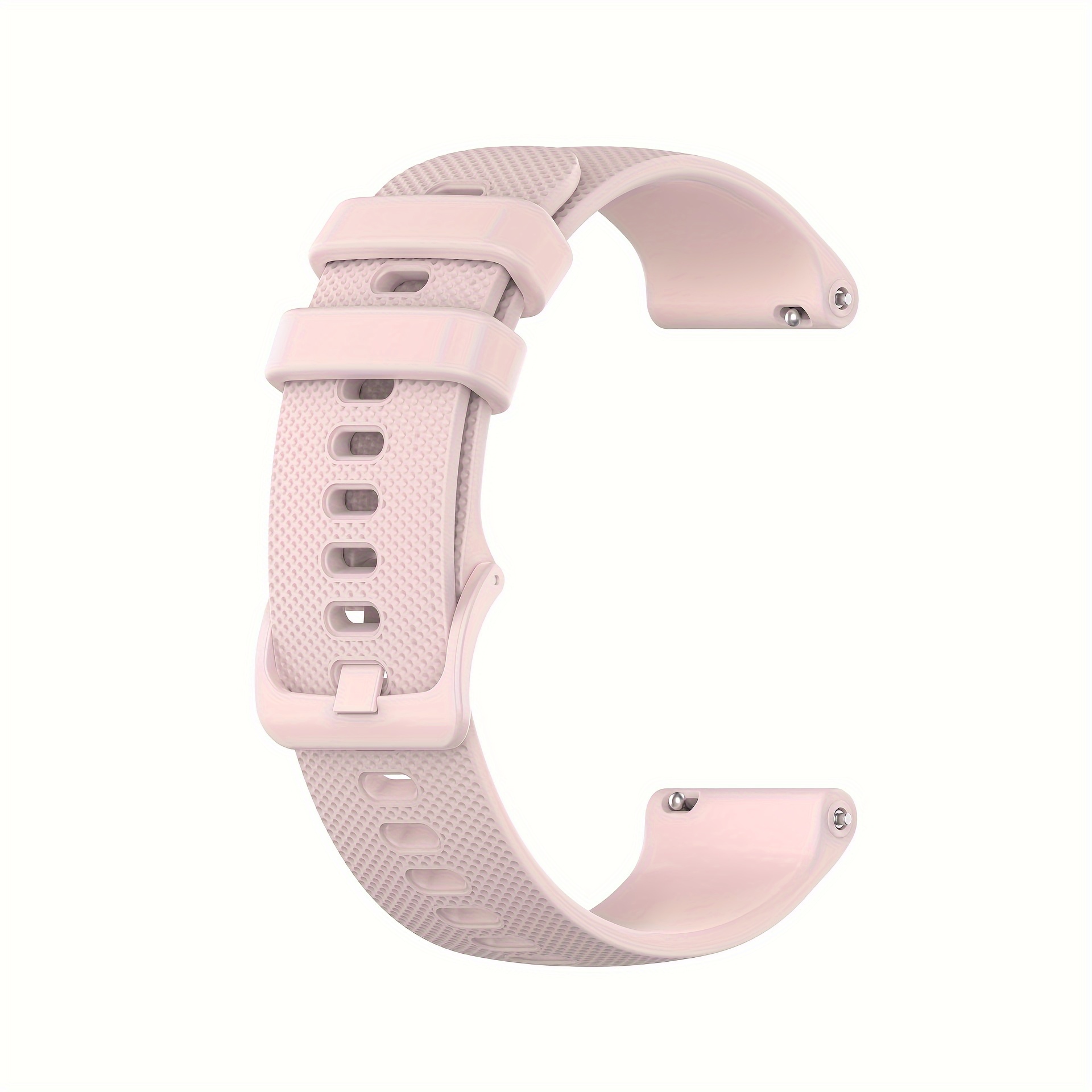 Comprar Correa de silicona de 20mm para reloj inteligente Garmin Forerunner  245 245M 645/Vivoactive 5/Vivomove para Samsung Galaxy Watch Active 2