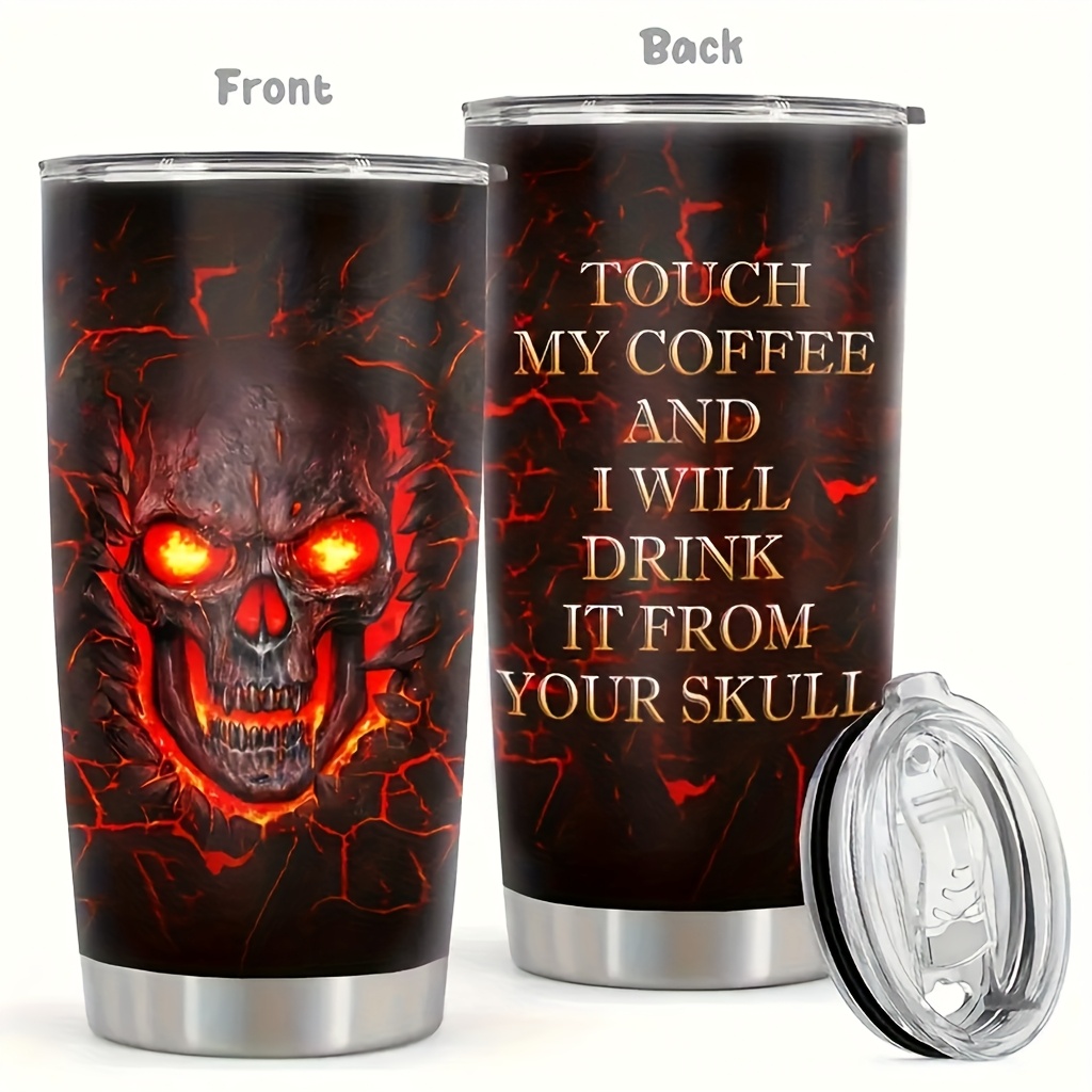 Insulated Car Mug With Anti-spill Lid - Fits Most Vehicle Cup Holders - Leakproof Travel Coffee Cup For Commuting, Road Trips & Daily Use