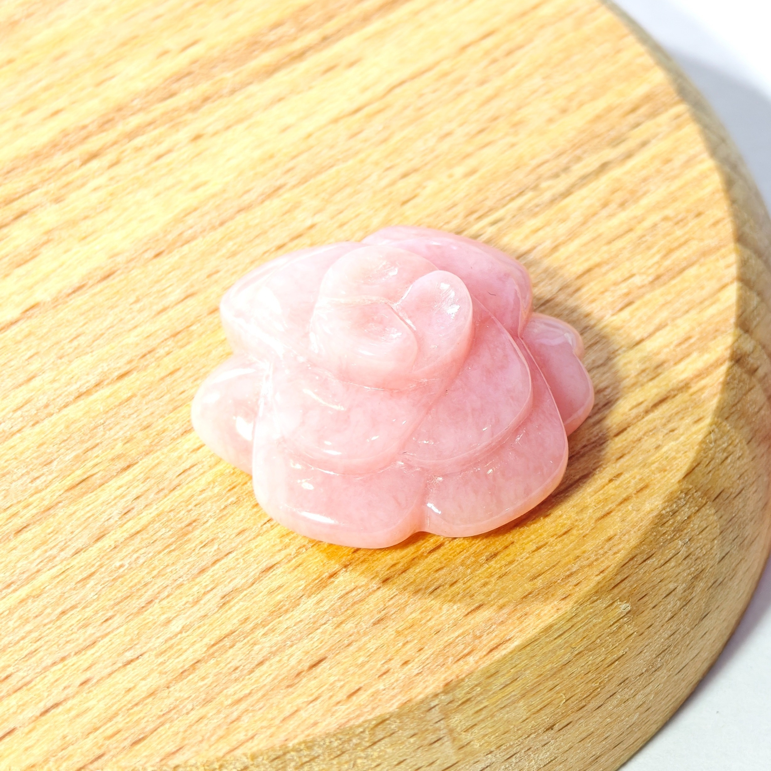 Natural Pink Opal Loose Stone High End High Jewelry Accessories