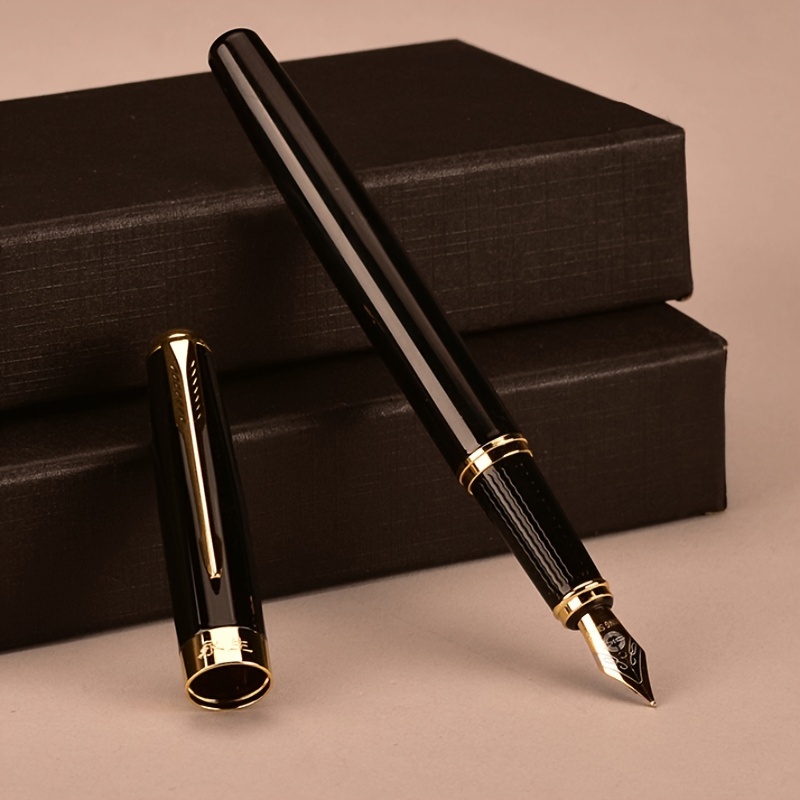 Image of 1pc Elegant Fountain Pen, Men And Women High-grade Writing Practice Special Adult Signature Pen -grade Fountain Pen Teacher Special Fountain Pen Gift Fountain Pen 0.5mm