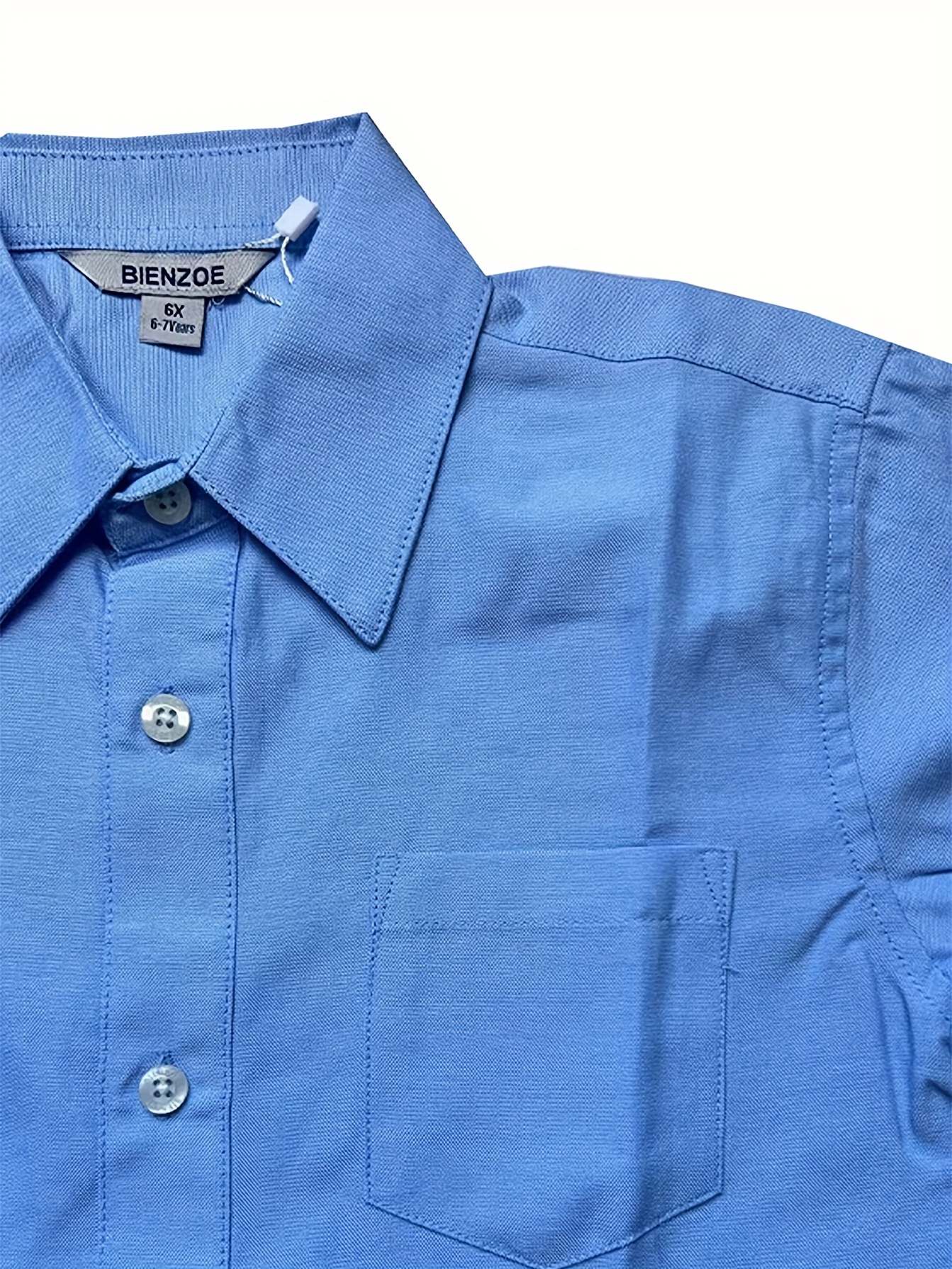 2pcs camisas larga algodón niños estilo Temu