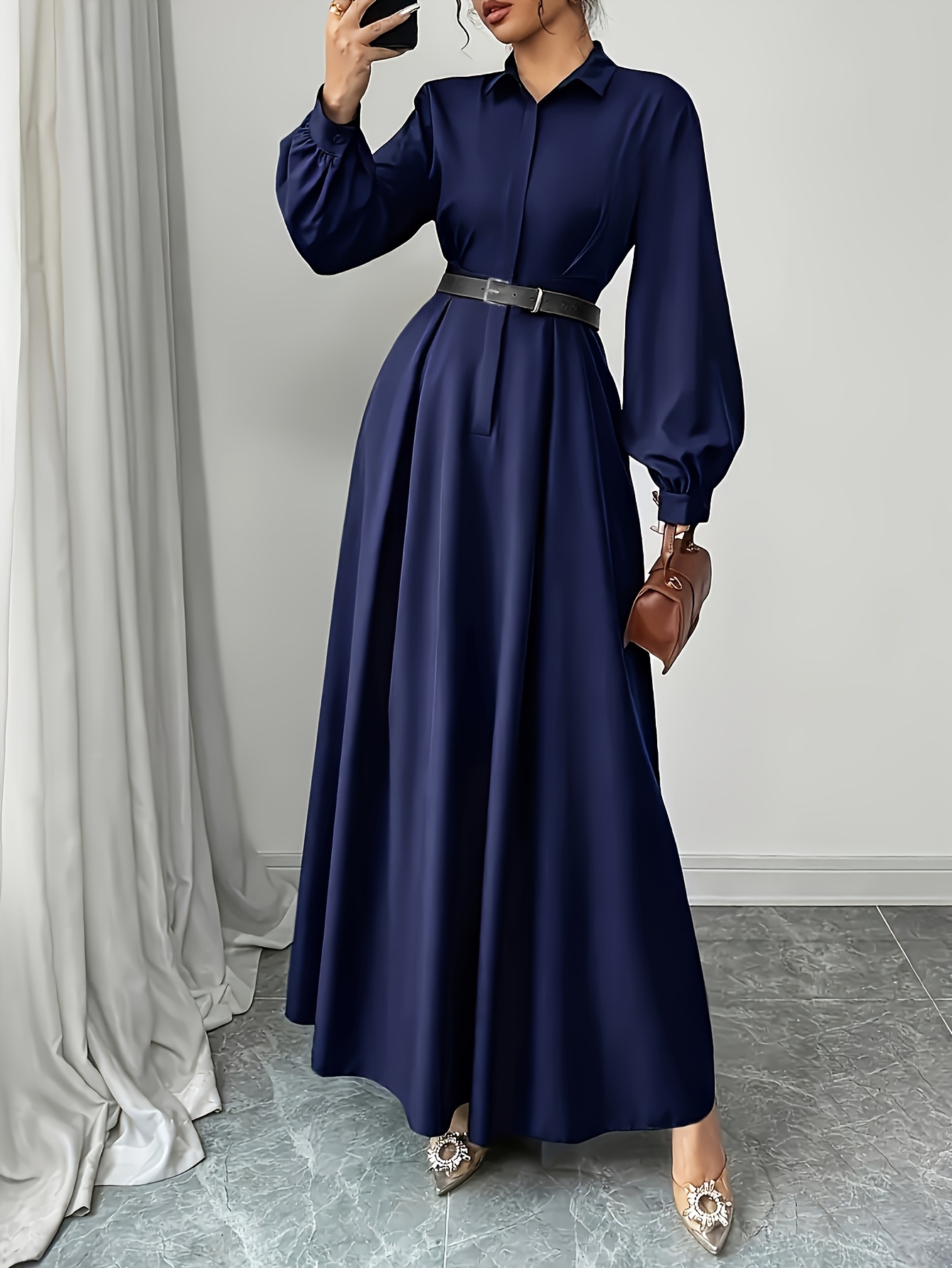 fitted lace wedding dress Tara Maxi Dress in Pastel Blue