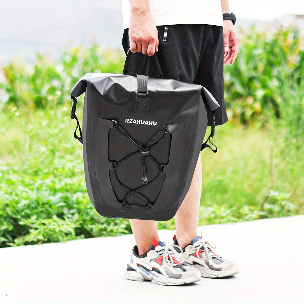 Buy ROCKBROS Bike Rack Bag Bike Trunk Bag Bicycle Bags For Rear Rack 9L Water Resistant Back Seat Cycling Accessories Storage Pouch Bike Commuter Bag