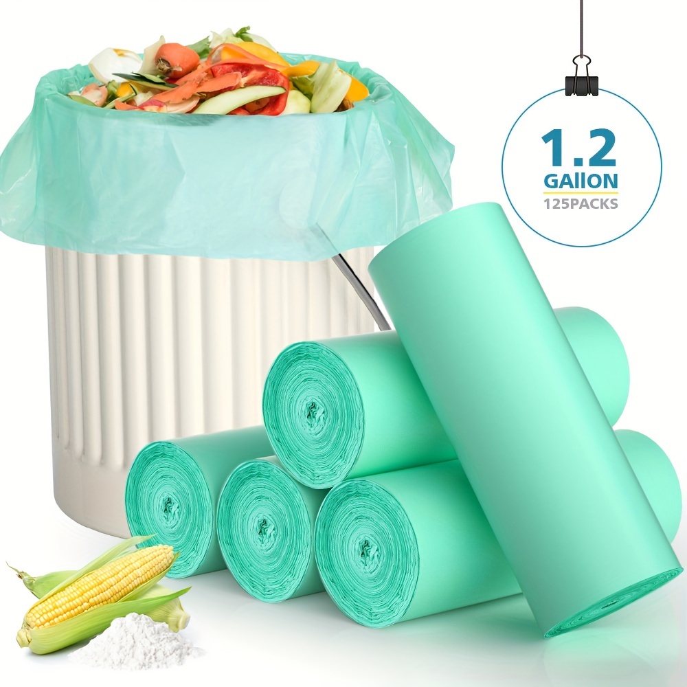 bolsas compostaje galones 125 paquetes bolsas basura Temu