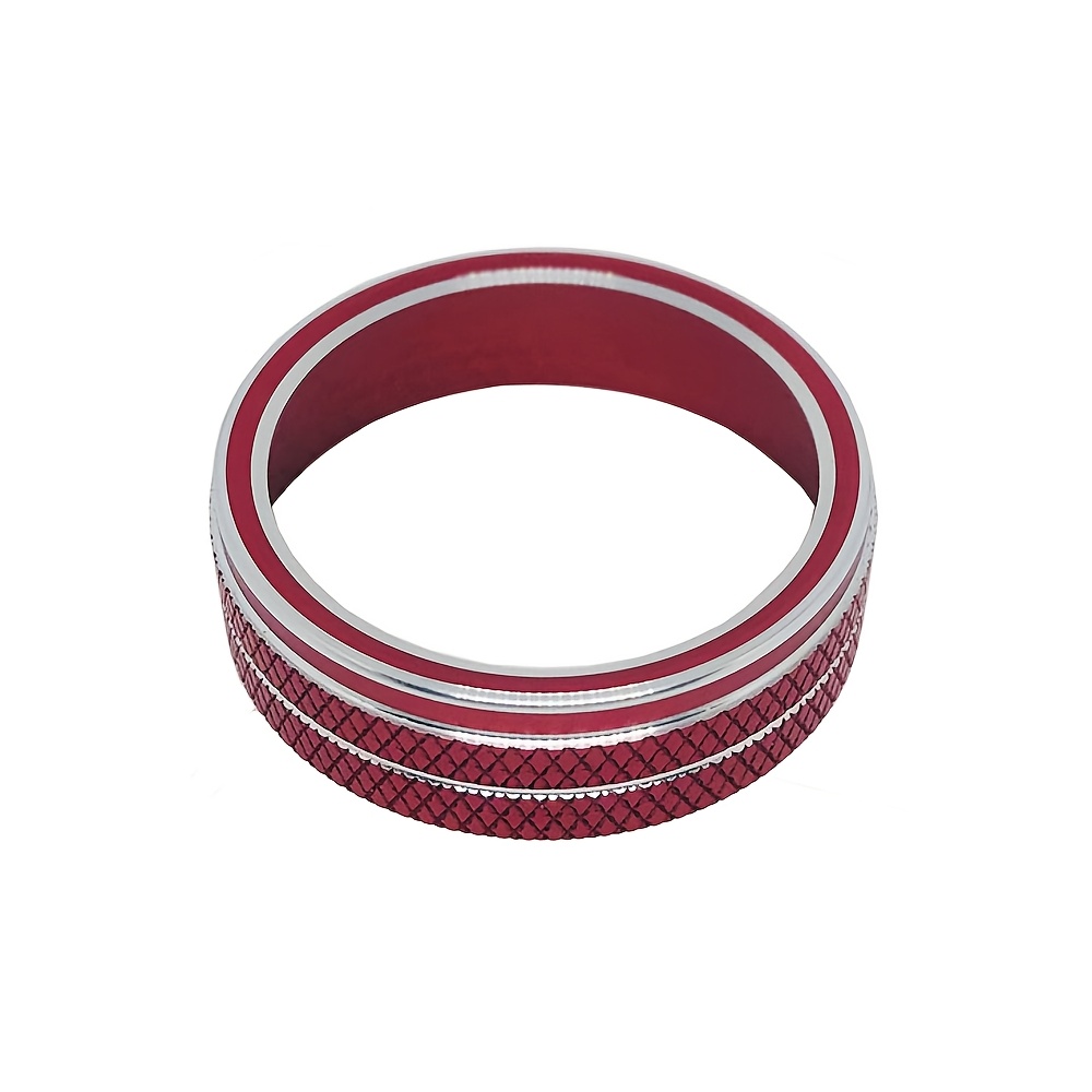 TEMU Car Headlight Button Knob Cover Trim Ring Sticker Fit For Cruze Malibu For Mokka