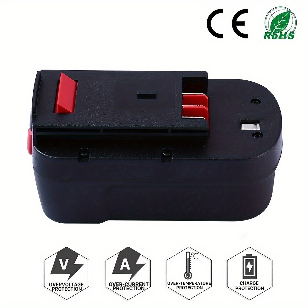 

4.8ah Hpb18 18v Ni-mh Replacement Battery For And 244760-00 A1718 Fs18fl Fsb18