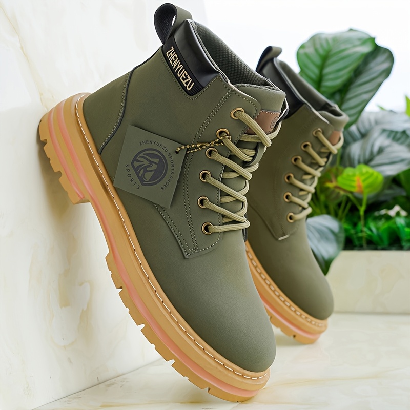 par botas hombre modernos versátiles zapatos Temu Brazil