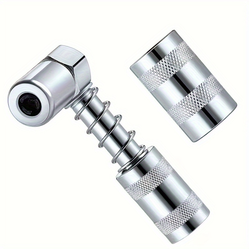 

1pc 90 Degree Grease Coupler Grease Fitting Tool Coupler Adapter Fitting Tool Grease Nozzle Tool Lubrication Tool Accessories
