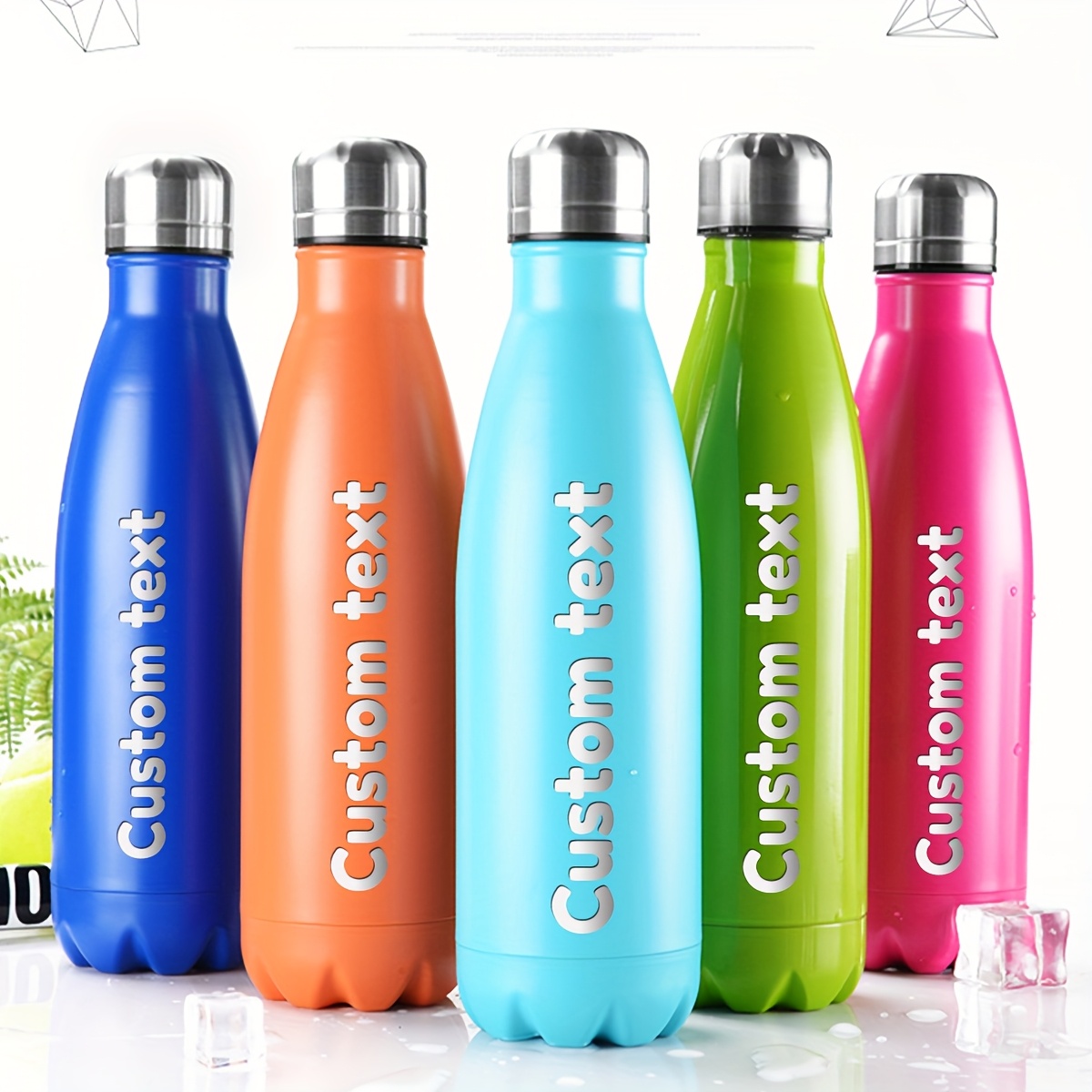 

1pc Personalized Water Bottle, You Can On , Used , You Can Give A Unique Birthday Gift To Family And Friendsbirthday Gholiday Gift