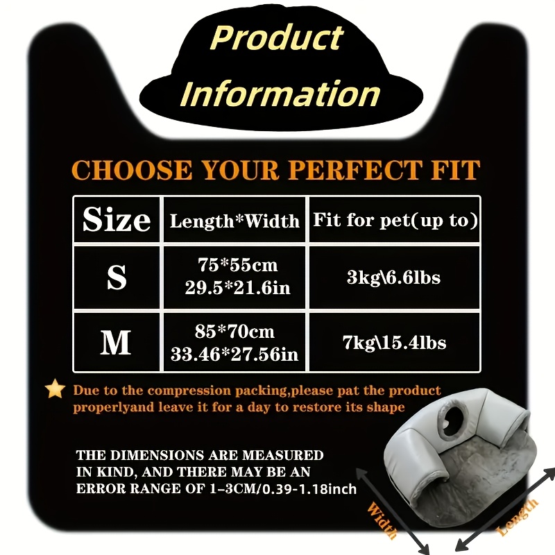 TEMU -in-one Cat Tunnel And Playground With A Cozy And Warm Pet Bed, Featuring A Non-slip Bottom, Easy To Set Up, Suitable For Medium To Small Cats, Rabbits, And Hamsters Weighing