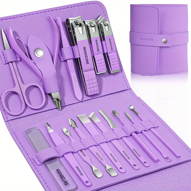 Nail Clipper Set Tools Home Nail Scissors Stainless Steel - Temu