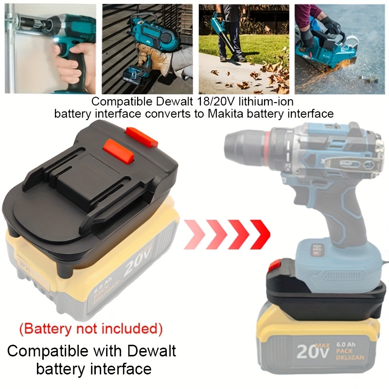 2pcs dewalt makita battery adapter converter 20v lithium Temu