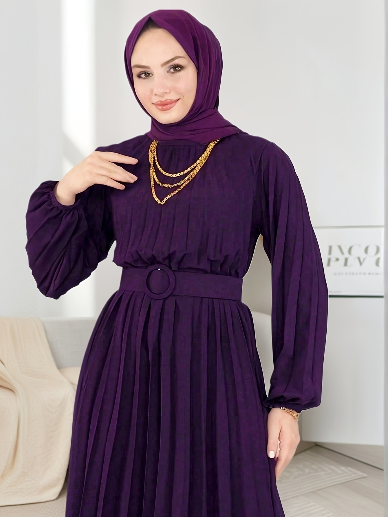 ladies linen dresses Women's Long Monserrat retro denim Color:Light Gray it can open completely Woman Fall Office Looks