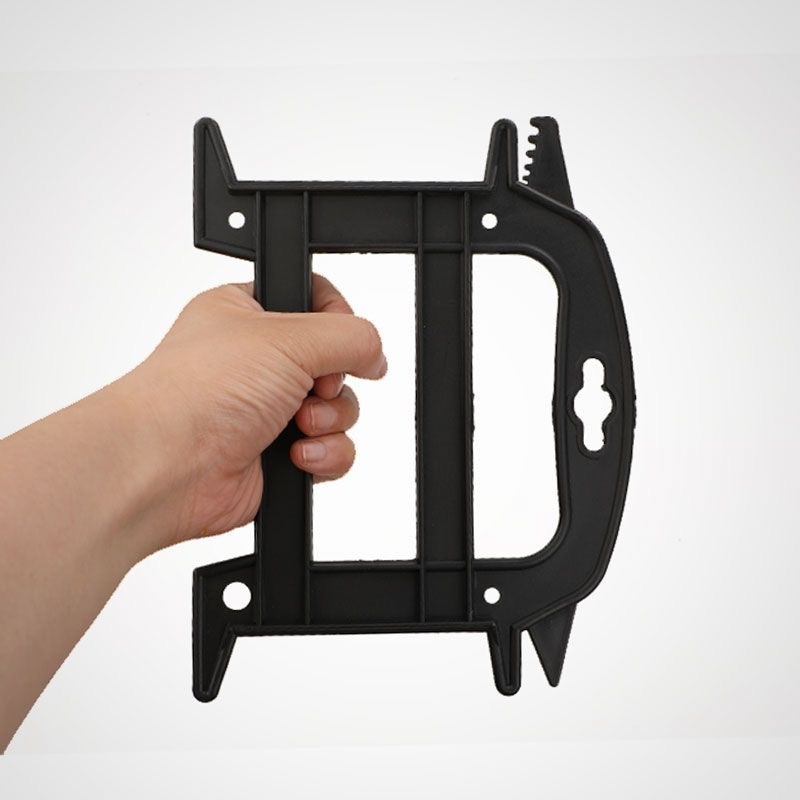 TEMU Un telaio in plastica per avvolgere corde, dispositivo portatile per avvolgere corde, telaio trapezoidale in PP per avvolgere corde, bobina per