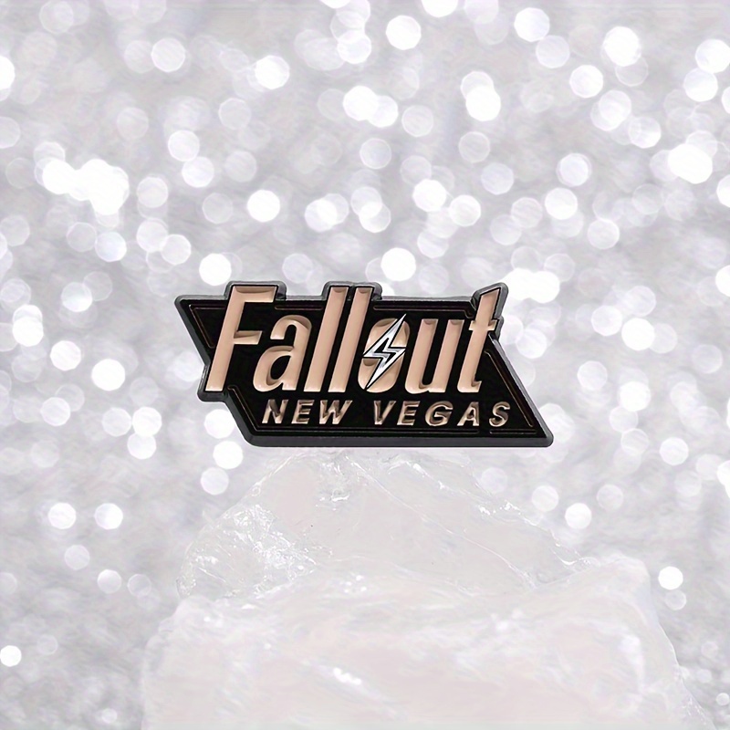 Fallout New Vegas Cartoon Metal Badges, Niche Design Gift