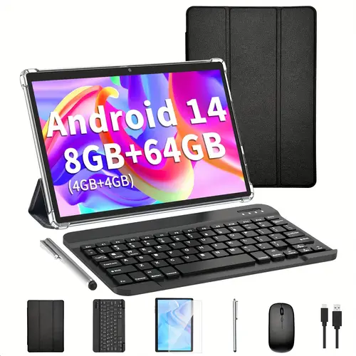 2025 new tablet 10 1 inch 13 tablet 3gb 64gb rom wifi wireless 1280 800 ips screen gms