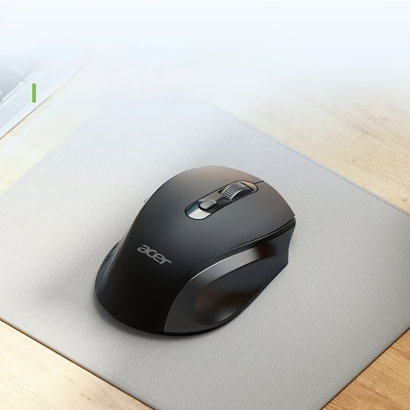 Acer Silent Mouse Universal Compatibility with Desktops Laptops for Office & Gaming Non-slip Side Grips with Natural Palm Support Fatigue-free Even During Extended Use3-stage DPI Adjustment for Effortless Control