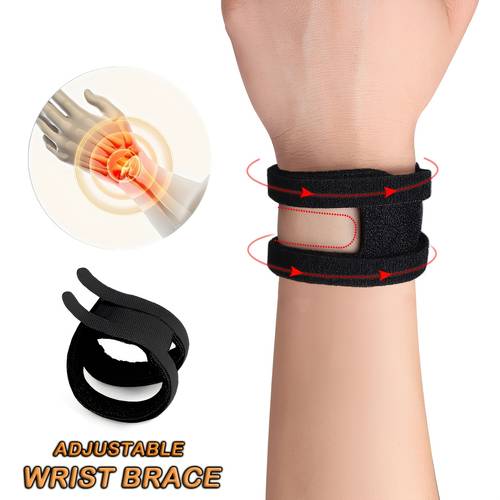 wrist brace with adjustable closure wrist stabilizers comfortable wrist support straps for weight bearing ideal for repetitive related wrist