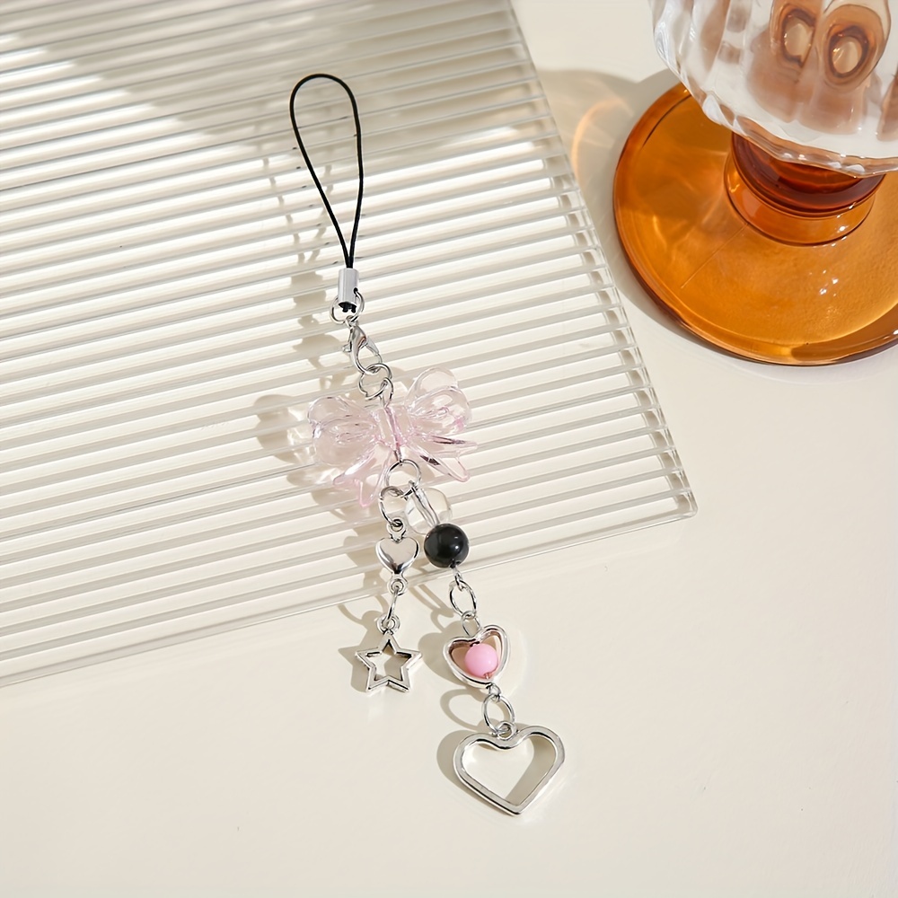 [2d Flat] [2d Flat] 1pc Of Acrylic Keychain Pendant, A Five-pointed Star Decoration For Backpacks And Additions