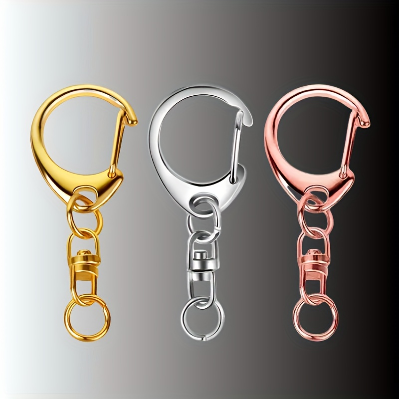 

Diy Keychain Kit 36/54/72pcs C- Clasps & Jump Rings, Zinc Alloy Key For , Doll Keychains, Jewelry Making, Decorations