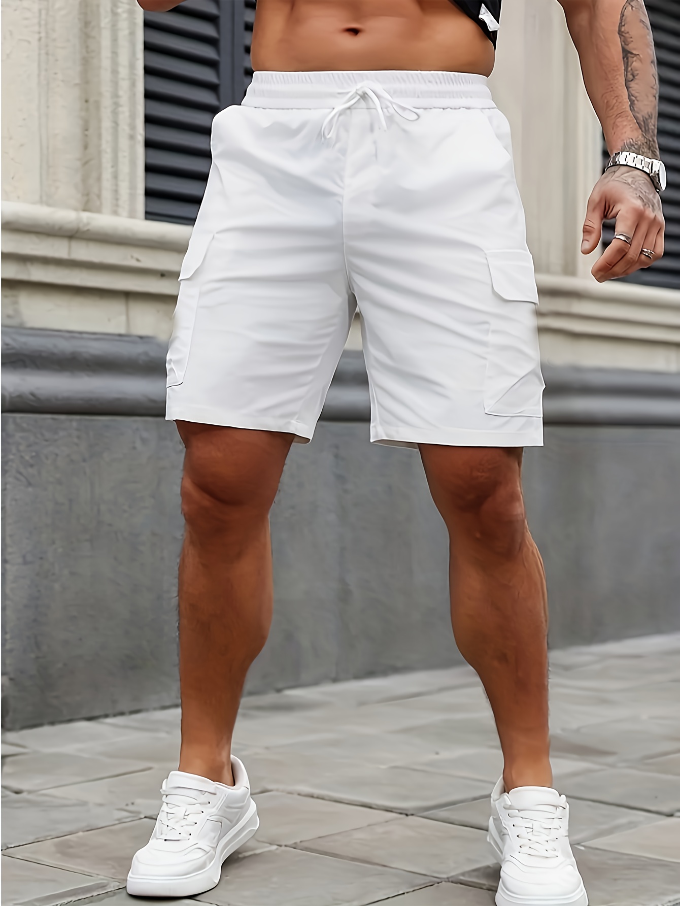 herren heavy duty cargo shorts multi design – weiße Temu Germany